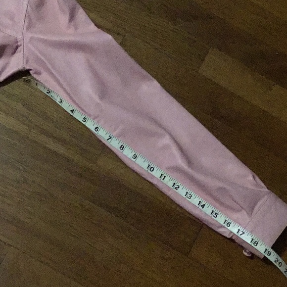 Uru Recoleta Leather Shirt Style Pink Jacket - Picture 8 of 10